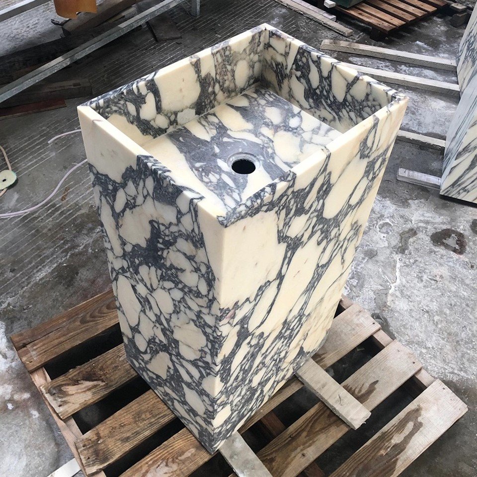 calacatta violet marble pedestal sink calacatta violet marble pedestal sink